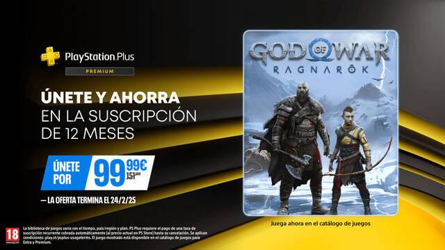 Una oferta permite a nuevos usuarios hacerse con 12 meses de PlayStation Plus Premium por 99,99 euros