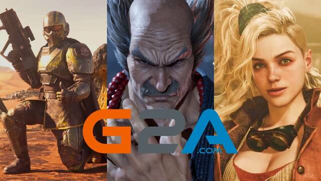 G2A: Ofertas en videojuegos para PC como GTA 5, Monster Hunter Wilds y Tekken 8