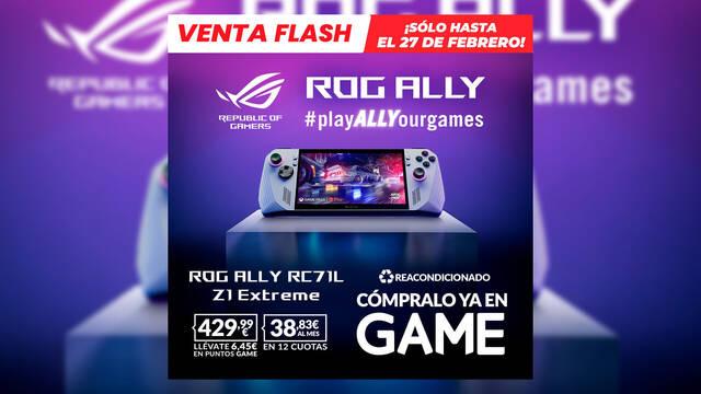 ROG Ally RC71L Z1 Extreme de oferta en GAME