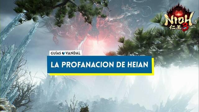 La profanaci�n de Heian al 100% en Nioh 3 - Nioh 3