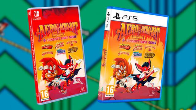 Aero the Acro-Bat Legacy + Sunset of Lost Gems se lanza en verano para PS5 y Switch