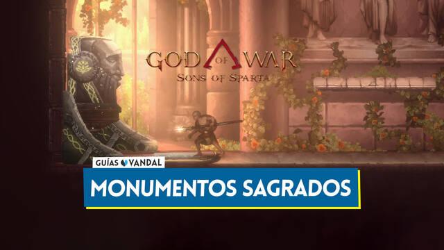 Todos los monumentos sagrados en God of War Sons of Sparta - Localizaci�n - God of War Sons of Sparta