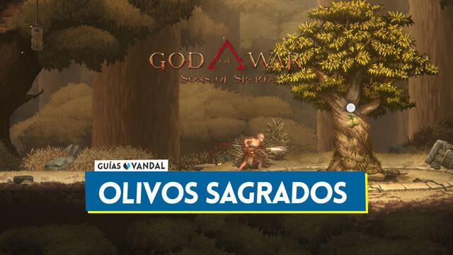 Todos los olivos sagrados en God of War Sons of Sparta - Localizaci�n - God of War Sons of Sparta