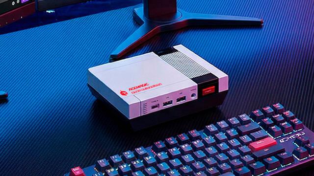 Acemagic Retro X5 Mini PC con dise�o de NES