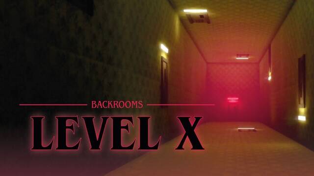 El videojuego de terror espa�ol Backrooms Level X llega a Switch el 19 de febrero