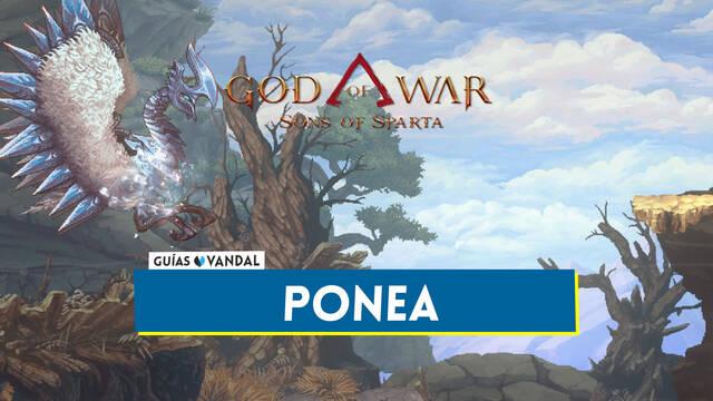 Ponea en God of War Sons of Sparta: Localizaci�n y c�mo derrotarlo - God of War Sons of Sparta