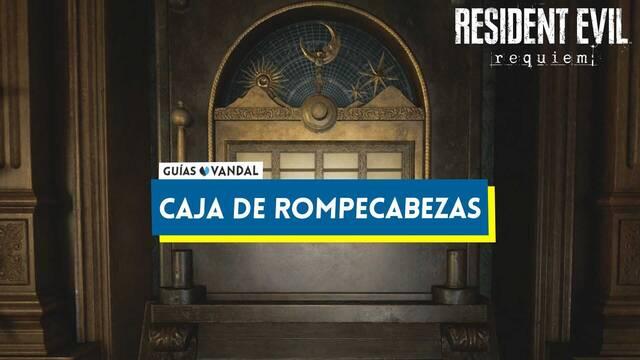 Caja de rompecabezas y soluci�n en Resident Evil Requiem - Resident Evil Requiem