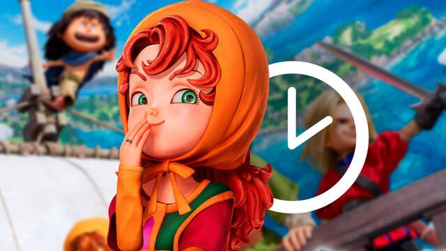 Duraci�n exacta de Dragon Quest VII Reimagined