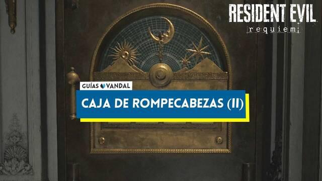 Caja de rompecabezas (II) y soluci�n en Resident Evil Requiem - Resident Evil Requiem