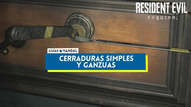 Resident Evil Requiem: Todas las cerraduras simples y ganz�as y localizaci�n - Resident Evil Requiem