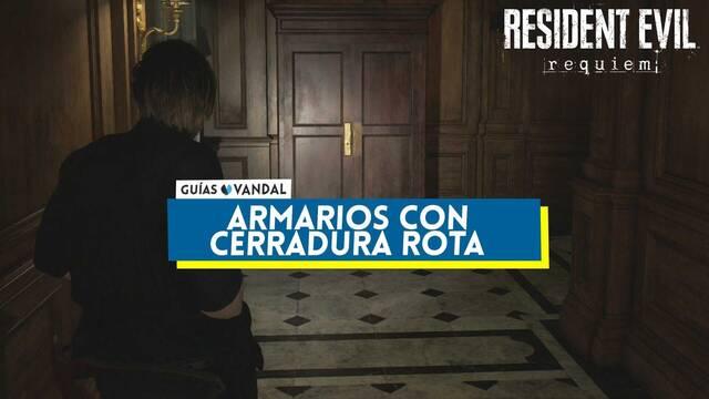 Todos los armarios con erradura rota en Resident Evil Requiem y localizaci�n - Resident Evil Requiem