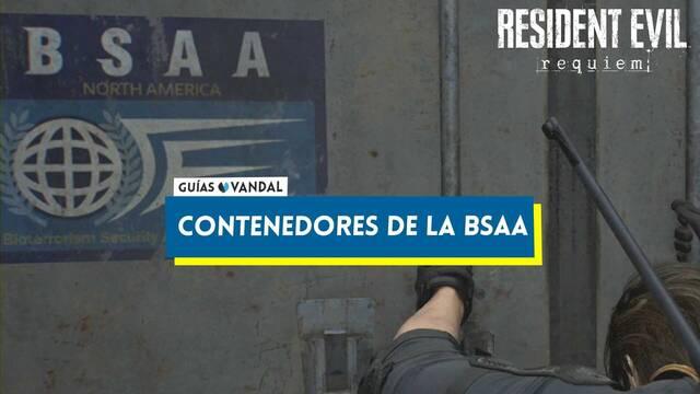 Todos los contenedores de la BSAA en Resident Evill Requiem y localizaci�n - Resident Evil Requiem