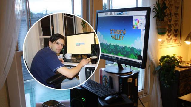 Es un un �xito millonario, pero Stardew Valley se desarroll� en un PC muy humilde apoyado sobre una caja