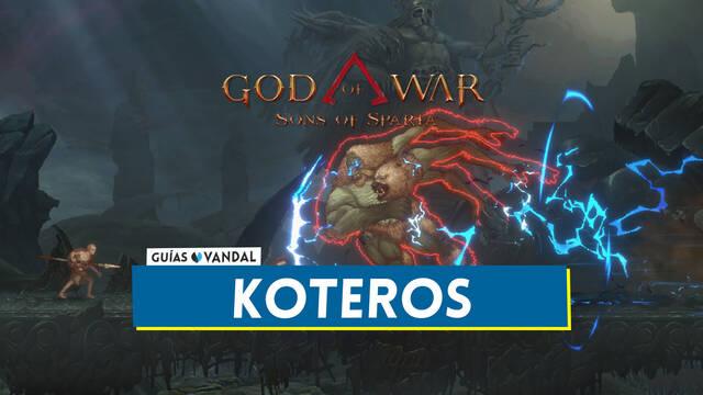 Koteros en God of War Sons of Sparta: Localizaci�n y c�mo derrotarlo - God of War Sons of Sparta