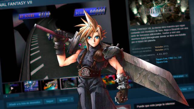 Final Fantasy VII recibe cr�ticas en su nueva versi�n para Steam