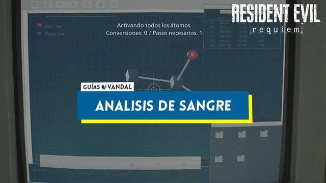 Todos los an�lisis de sangre en Resident Evil Requiem y soluci�n - Resident Evil Requiem