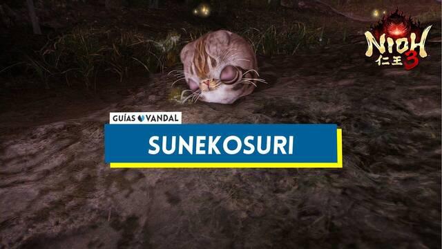 Todos los sunekosuri en Nioh 3 y localizaci�n - Nioh 3