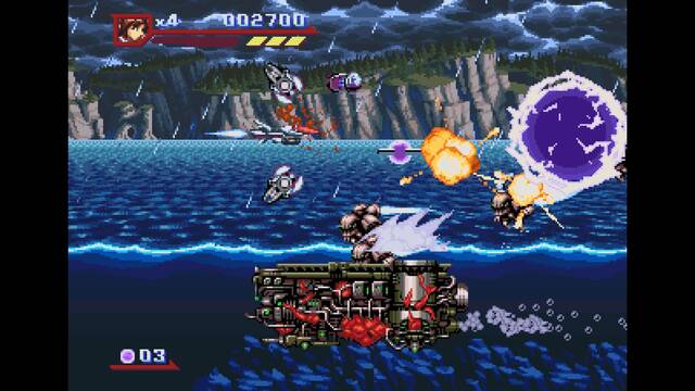 Gley Lancer: Overdrive es el espectacular remake de un cl�sico matamarcianos de Mega Drive que llegar� en 2027