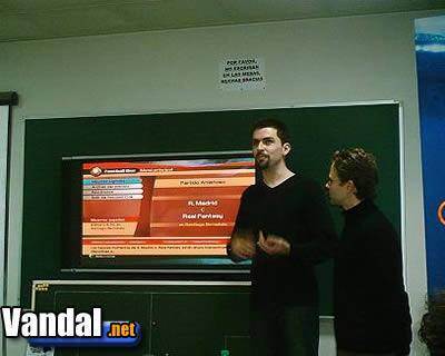 Manager de Liga 2004 se presenta en Espa�a