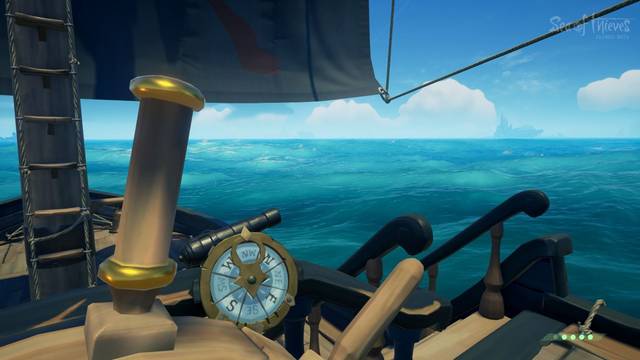 Rueda de timón y Estrella Polar - Sea of Thieves