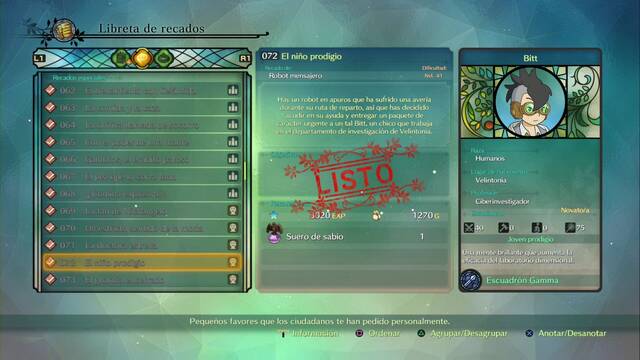 Recado Especial 072 - El ni�o prodigio en Ni No Kuni 2: El renacer de un reino - Ni No Kuni II: El Renacer de un Reino