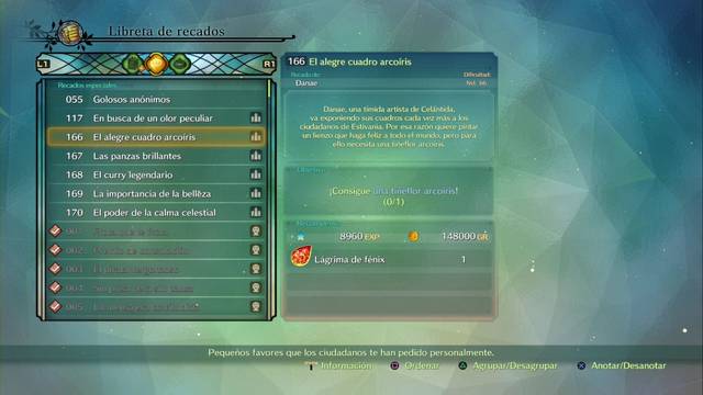 Recado Especial 166 - El alegre cuadro arcoiris en Ni No Kuni 2: El renacer de un reino - Ni No Kuni II: El Renacer de un Reino