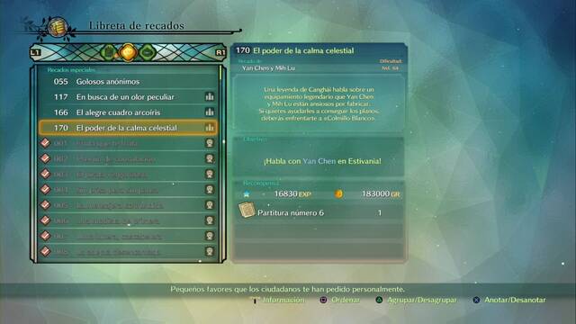 Recado Especial 170 - El poder de la calma celestial en Ni No Kuni 2: El renacer de un reino - Ni No Kuni II: El Renacer de un Reino