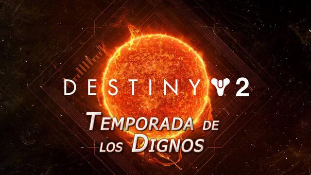 Temporada de los Dignos en Destiny 2: nuevas misiones, equipo y m�s - Destiny 2