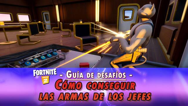 Desaf�o Fortnite: Recoge diferentes armas de jefes - SOLUCI�N - Fortnite Battle Royale