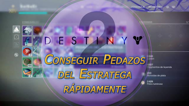 C�mo conseguir Pedazos del Estratega r�pidamente en Destiny 2 - Destiny 2
