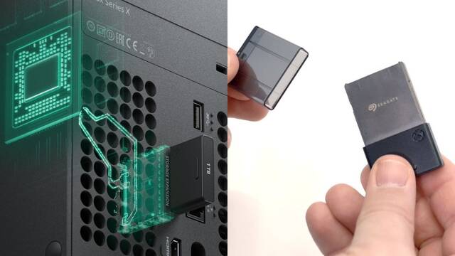 As� es la nueva tarjeta de memoria de Xbox Series X.