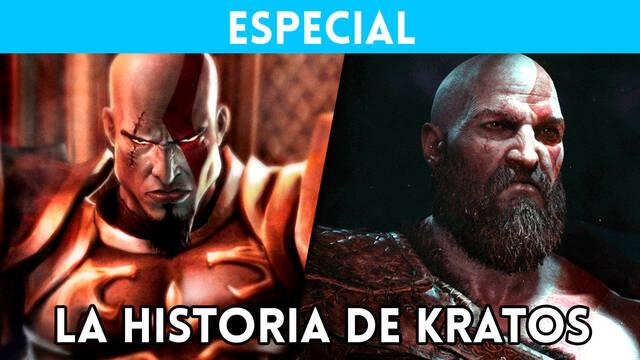 La historia de Kratos
