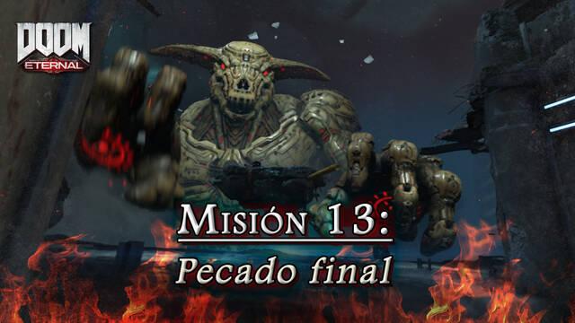 Misi�n 13: Pecado final en DOOM Eternal - Coleccionables y secretos - Doom Eternal