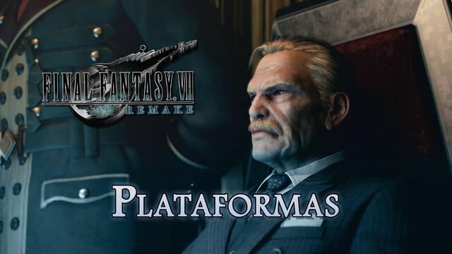 Final Fantasy VII Remake: �En qu� plataformas estar� disponible? - Final Fantasy VII Remake