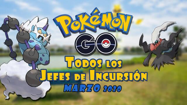 Jefes de incursi�n Febrero 2020