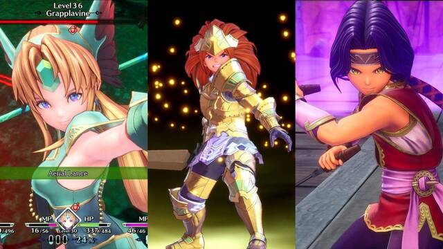 Trials of Mana Gameplay Historia Switch PS4 PC