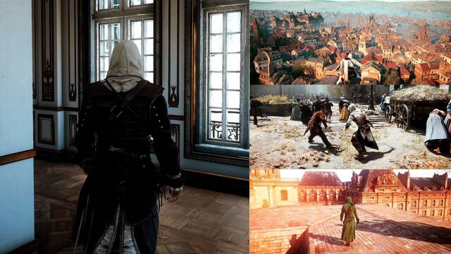 As� luce Assassin's Creed Unity con mods de ray-tracing