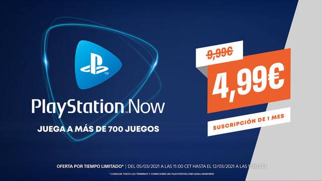 PS Now: Consigue un mes por tan solo 5 euros hasta el 11 de marzo