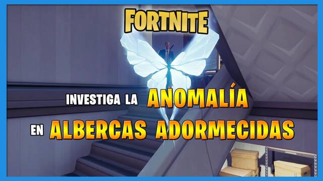Fortnite: d�nde encontrar la anomal�a de Albercas Adormecidas - Fortnite Battle Royale
