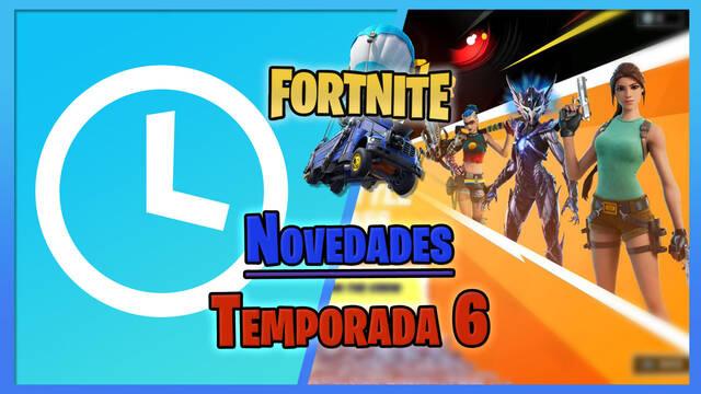 Fortnite Temporada 6: Todas las novedades y cambios del parche 16.00