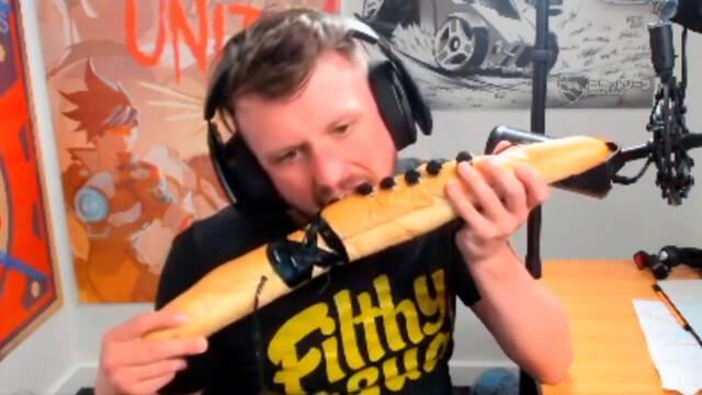 Juegan a Call of Duty: Warzone usando una baguette como mando