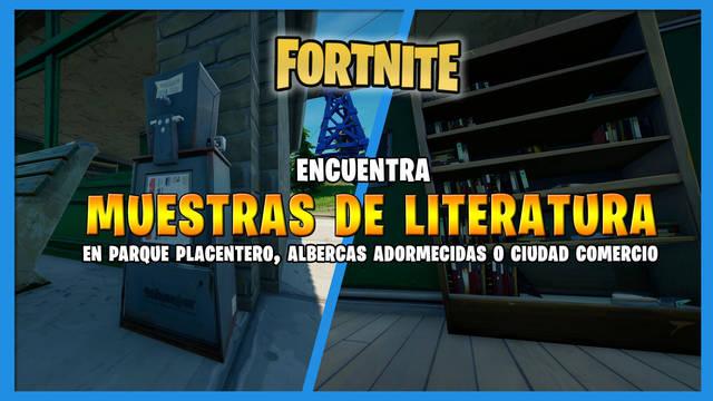 Fortnite: �d�nde encontrar muestras de literatura? - Localizaci�n - Fortnite Battle Royale
