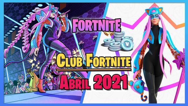 Fortnite: Skin de Alli del Club Fortnite en abril 2021; novedades y pack