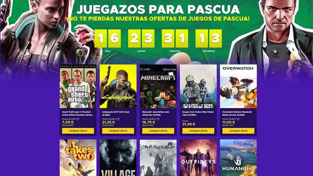 Ofertas de Semana Santa en Eneba