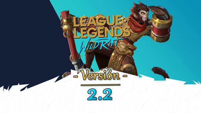 LoL Wild Rift v2.2: Nuevo campe�n, pruebas ARAM y muchas m�s novedades