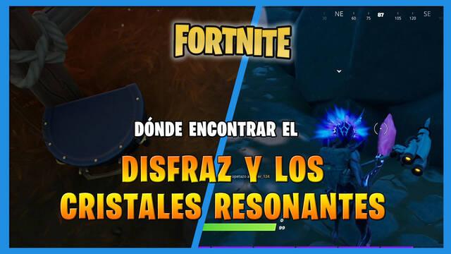 Fortnite: d�nde encontrar el disfraz y los cristales resonantes - Fortnite Battle Royale