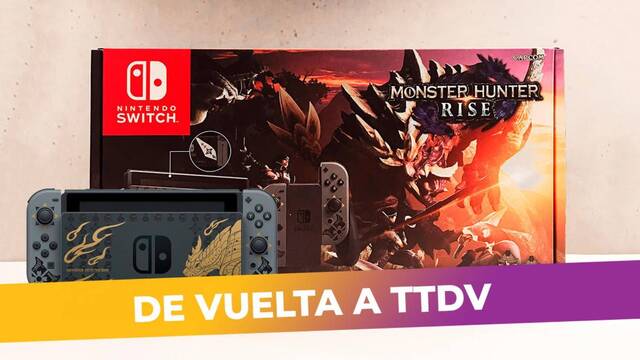 Nintendo Switch de Monster Hunter Rise disponible de nuevo en TTDV.