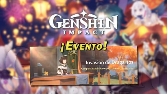Genshin Impact - Invasión de Dragartos: Consigue Protogemas gratis en este evento