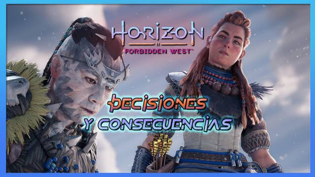 Horizon Forbidden West: Todas las decisiones y consecuencias - Horizon Forbidden West