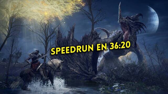 Completan Elden Ring en menos de 37 minutos